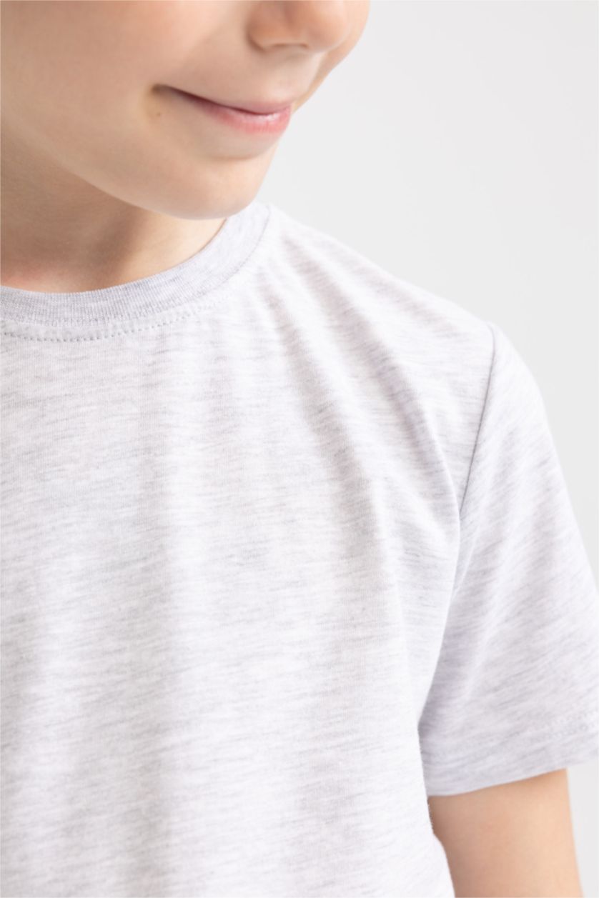 Мальчики и подростки Желтый Футболка стандартного кроя для мальчиков, 2 шт