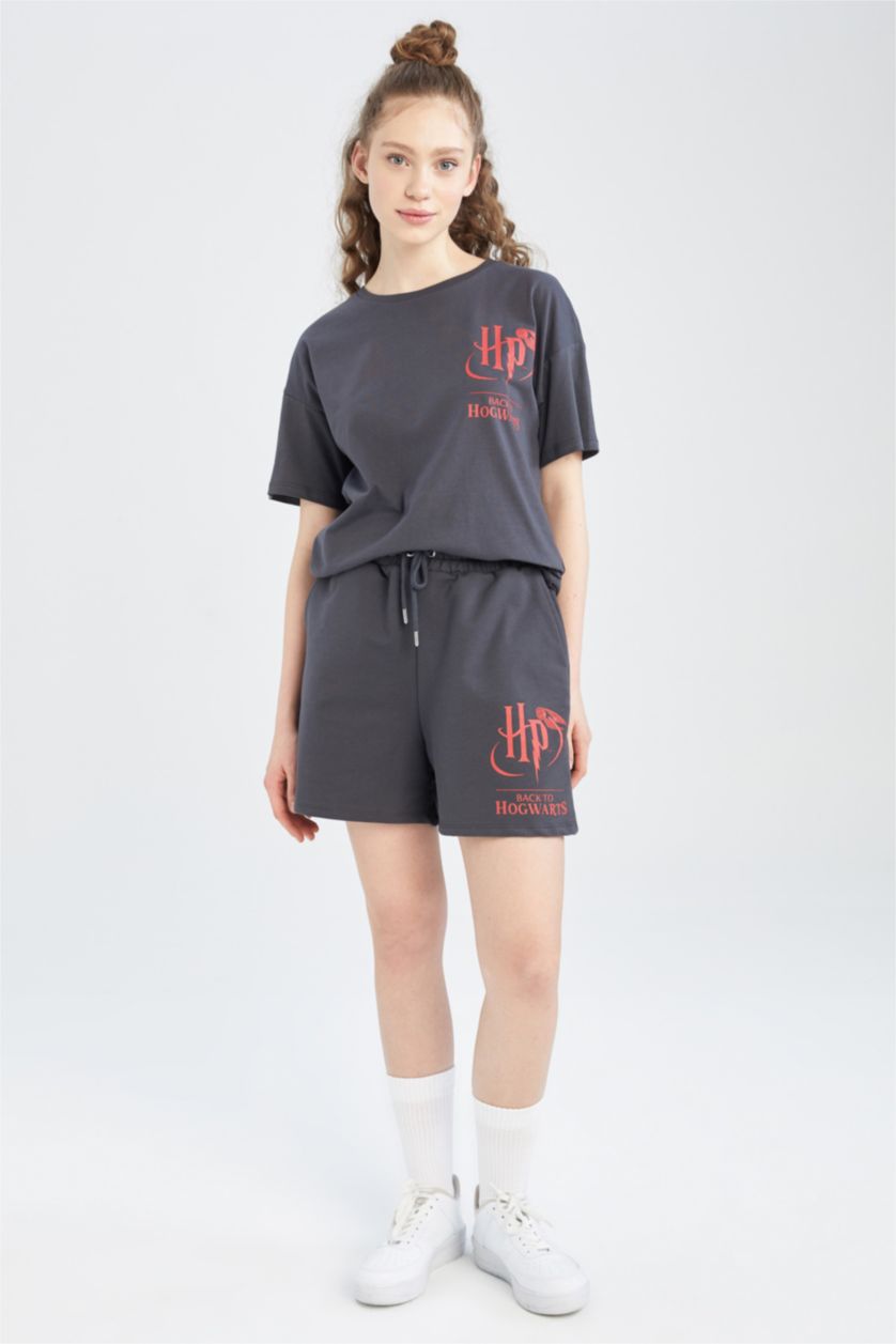 WOMAN Anthracite Coool Harry Potter Shorts