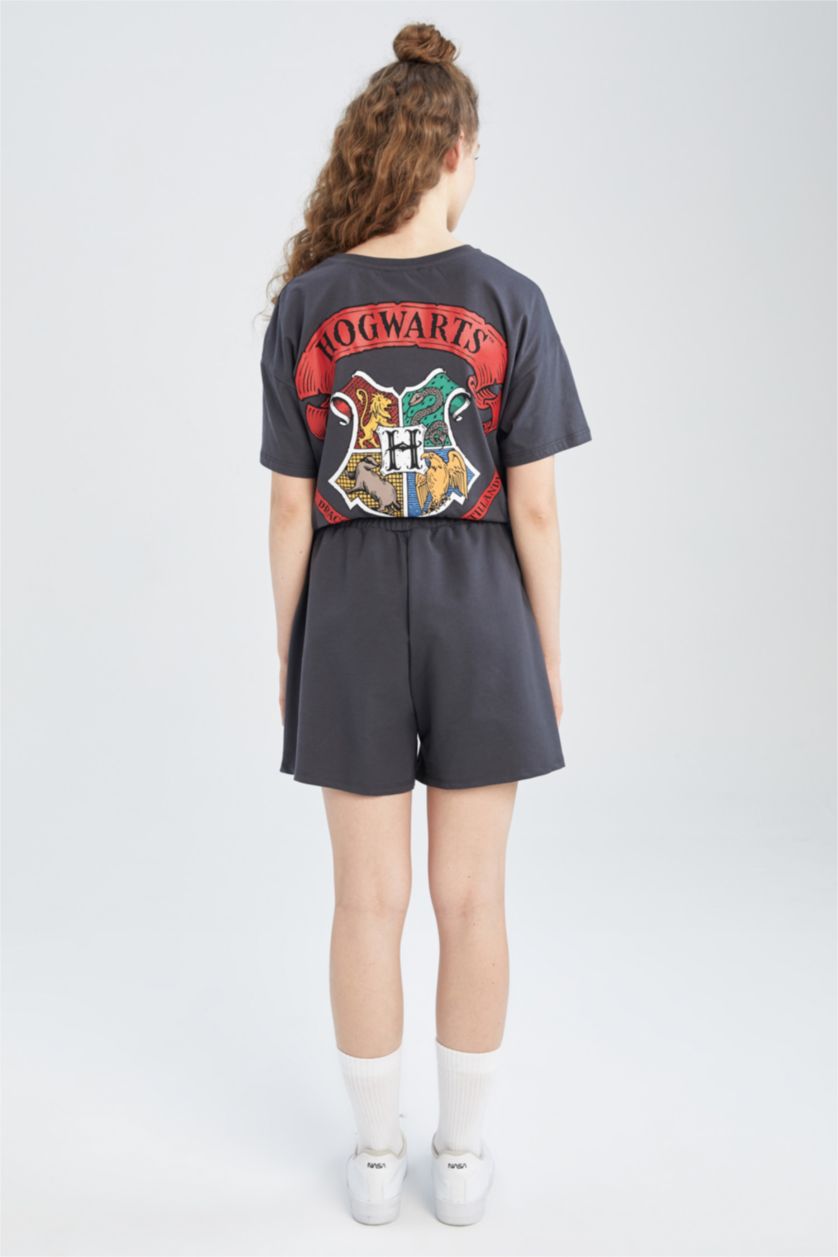 WOMAN Anthracite Coool Harry Potter Shorts