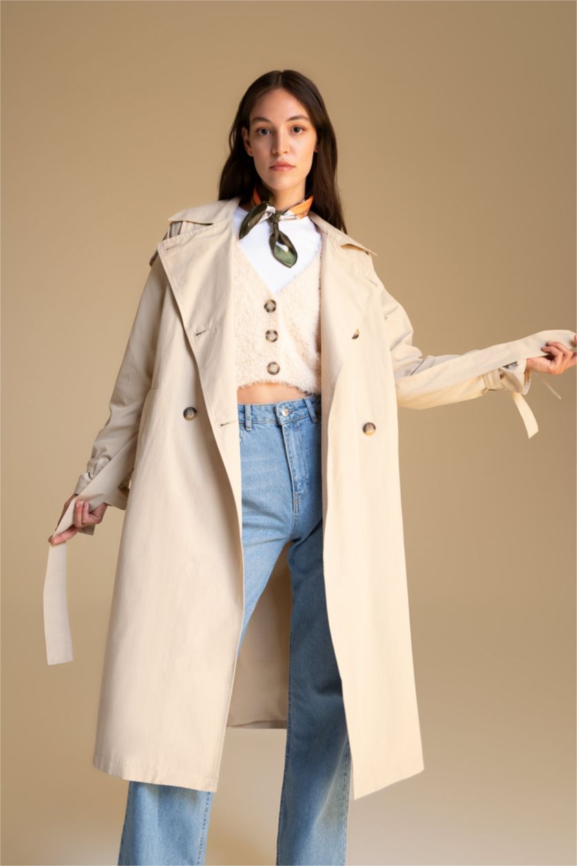 Kadın Kum Trençkot