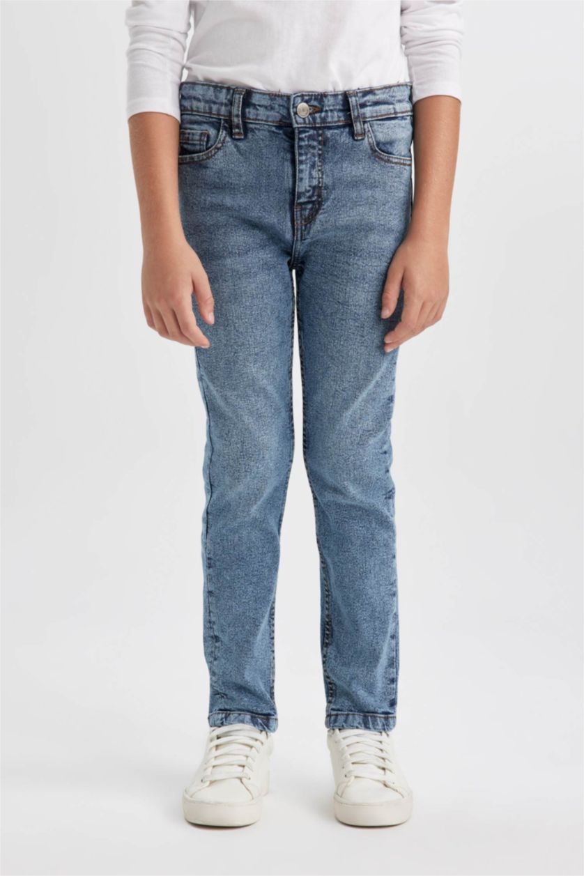 BOYS & TEENS Dark Blue Boy Slim Fit Jeans