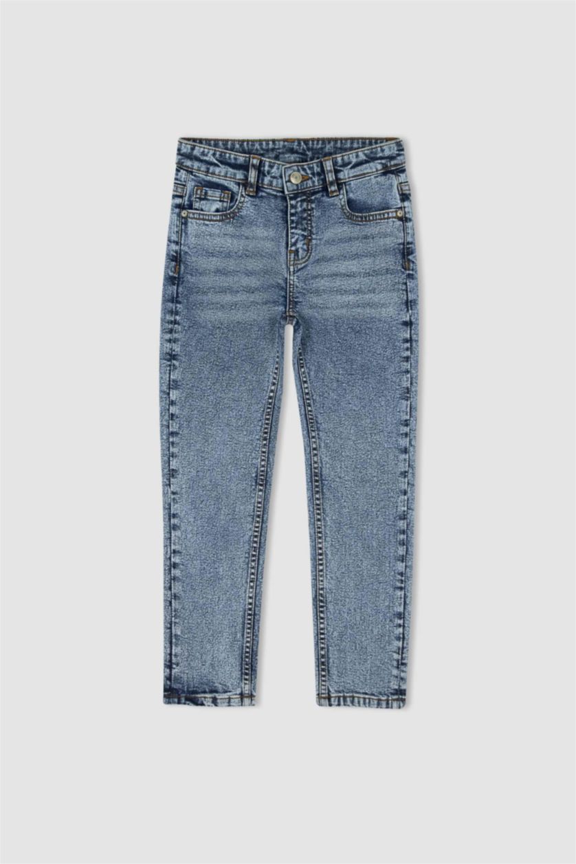 BOYS & TEENS Dark Blue Boy Slim Fit Jeans