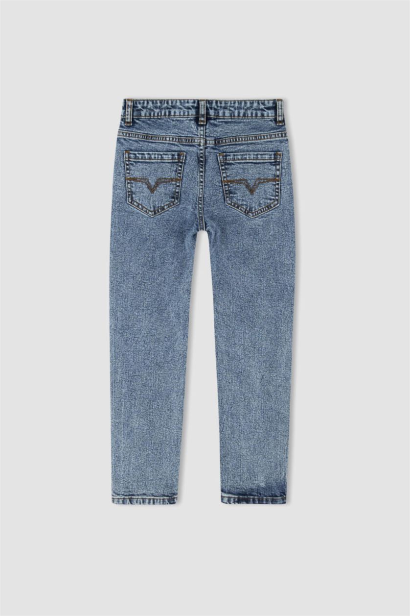 BOYS & TEENS Dark Blue Boy Slim Fit Jeans