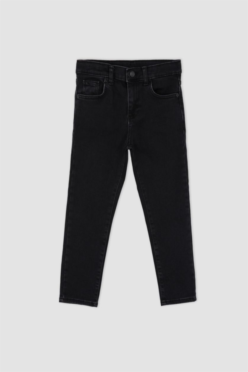 BOYS & TEENS Anthracite Boy Fleece Lined Jeans