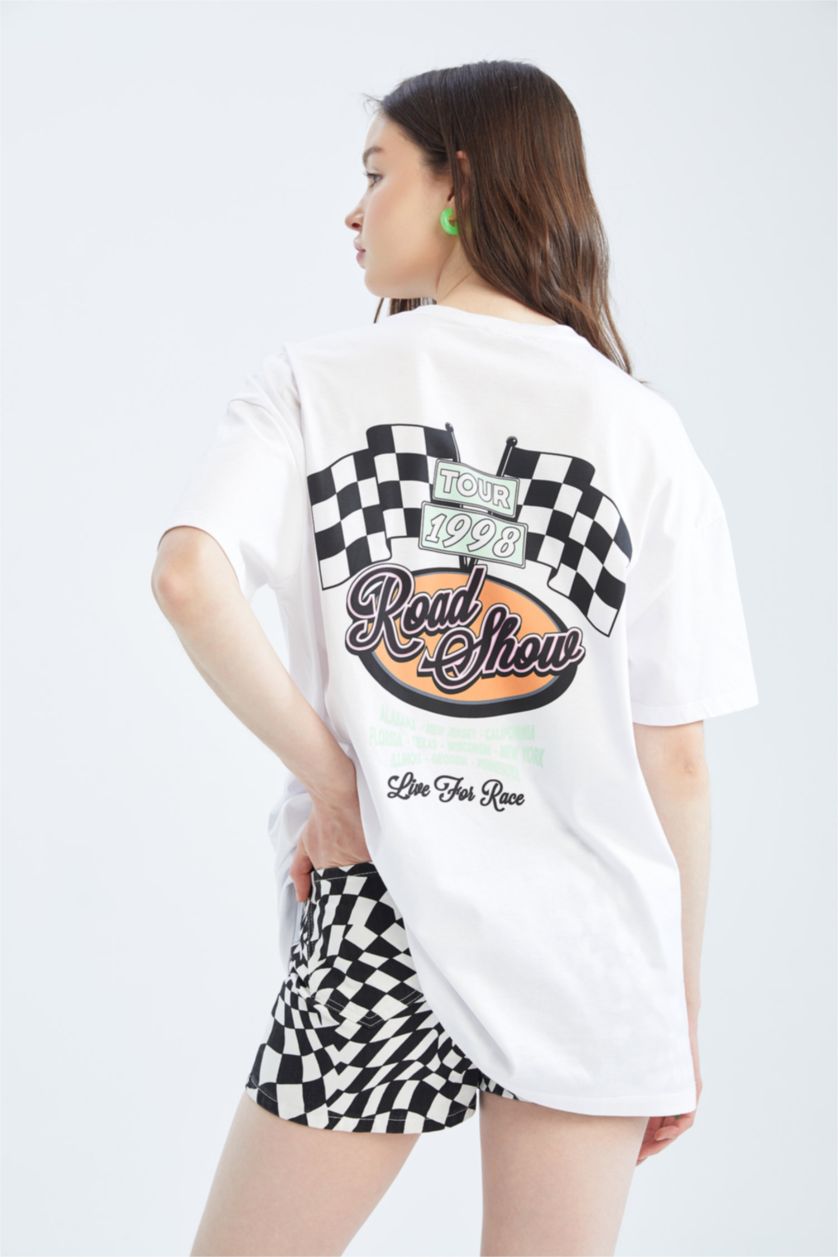 Women White Slim Fit Gabardine