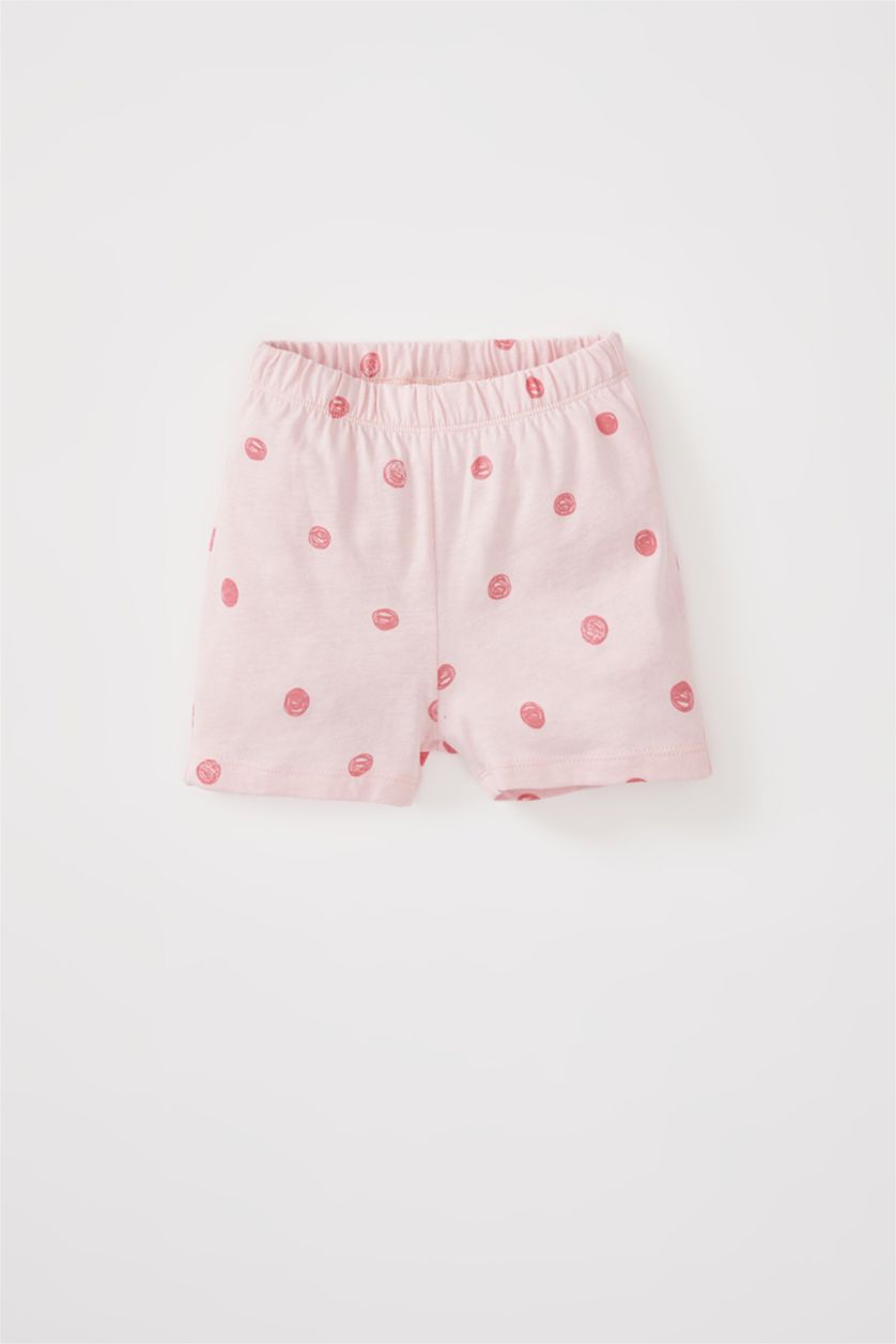 BÉBÉ FILLE Rose Clair Pyjamas En Tricot Col Ras Du Cou Licorne Manche Courte 2 BéBé Fille