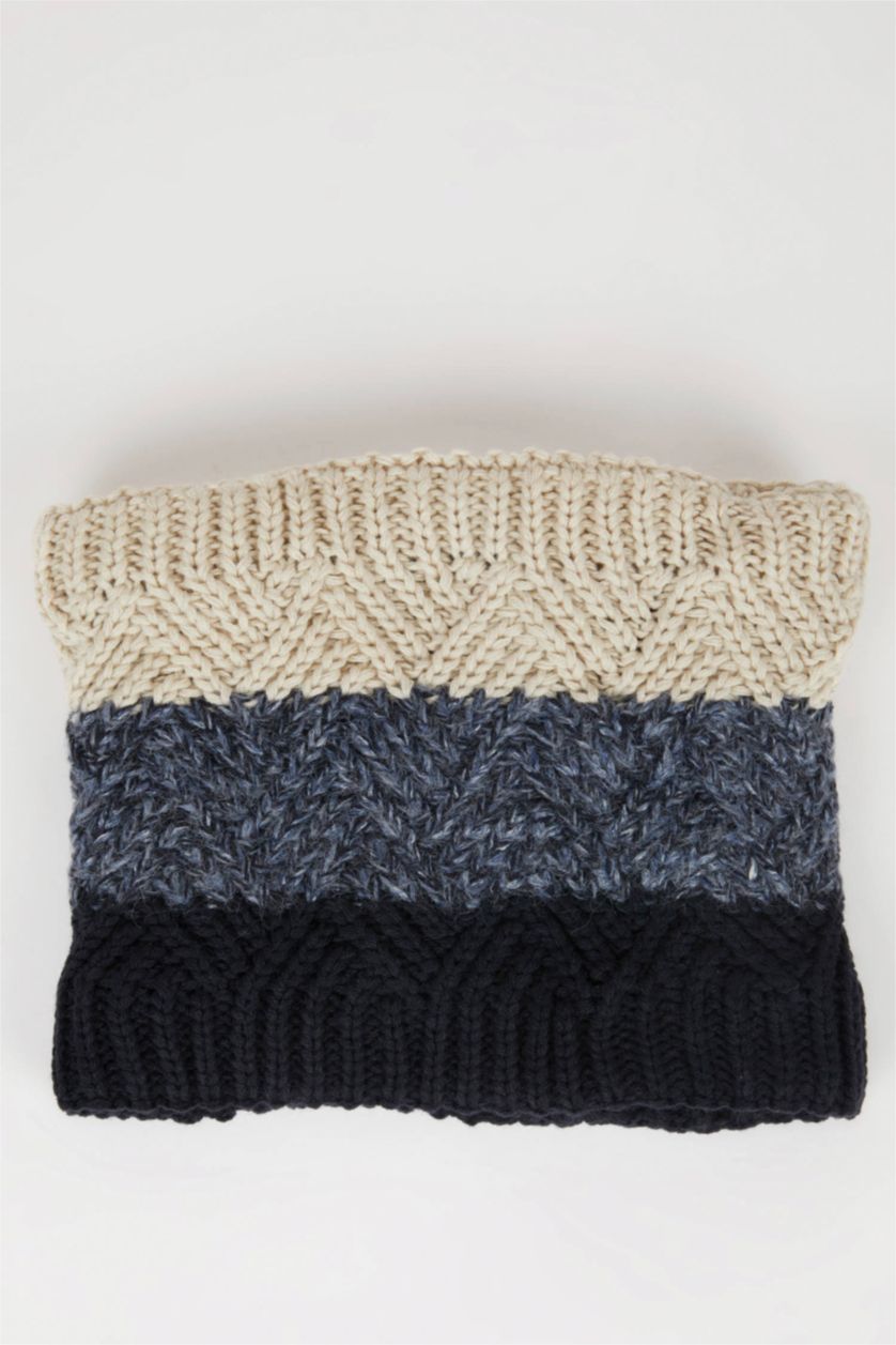 أولادي نيلي طقم اولادي كحلي سكارف وايس كاب - قطعتين