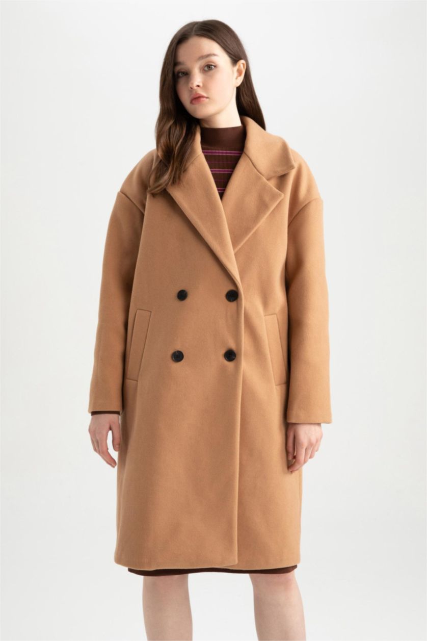 WOMAN Camel Oversize Fit Cachet Cachet