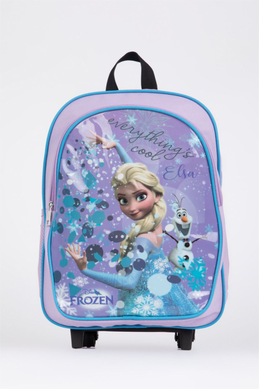 Девочки и подростки Светло-сиреневый Рюкзак Frozen для девочек, Школьная коллекция