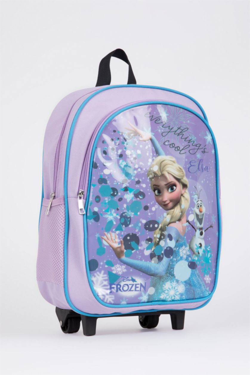Девочки и подростки Светло-сиреневый Рюкзак Frozen для девочек, Школьная коллекция