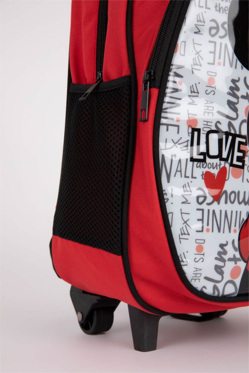 Қыздар Және Жасөспірімдер қызыл Қыздарға Disney Mickey & Minnie Лицензиялық арқақоржын