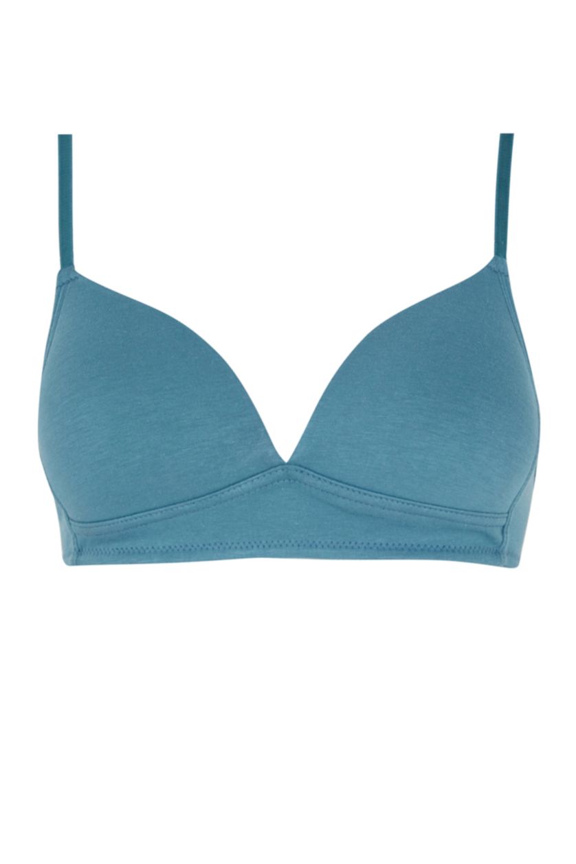 نساء أخضر حمالة صدر بيزيك فارغة مبطنة