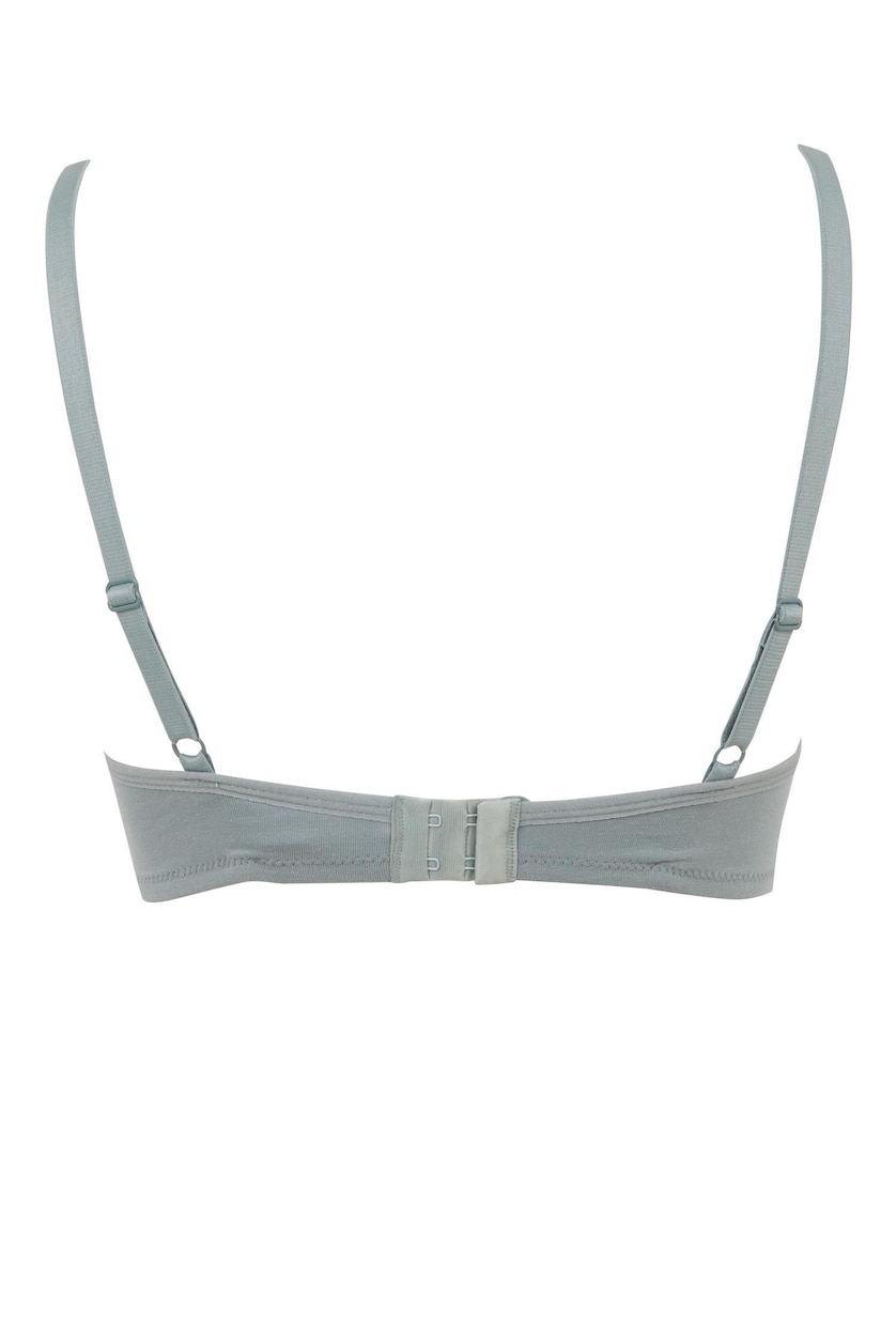 Kadın Mat Mavi Comfort Pedli Bra 