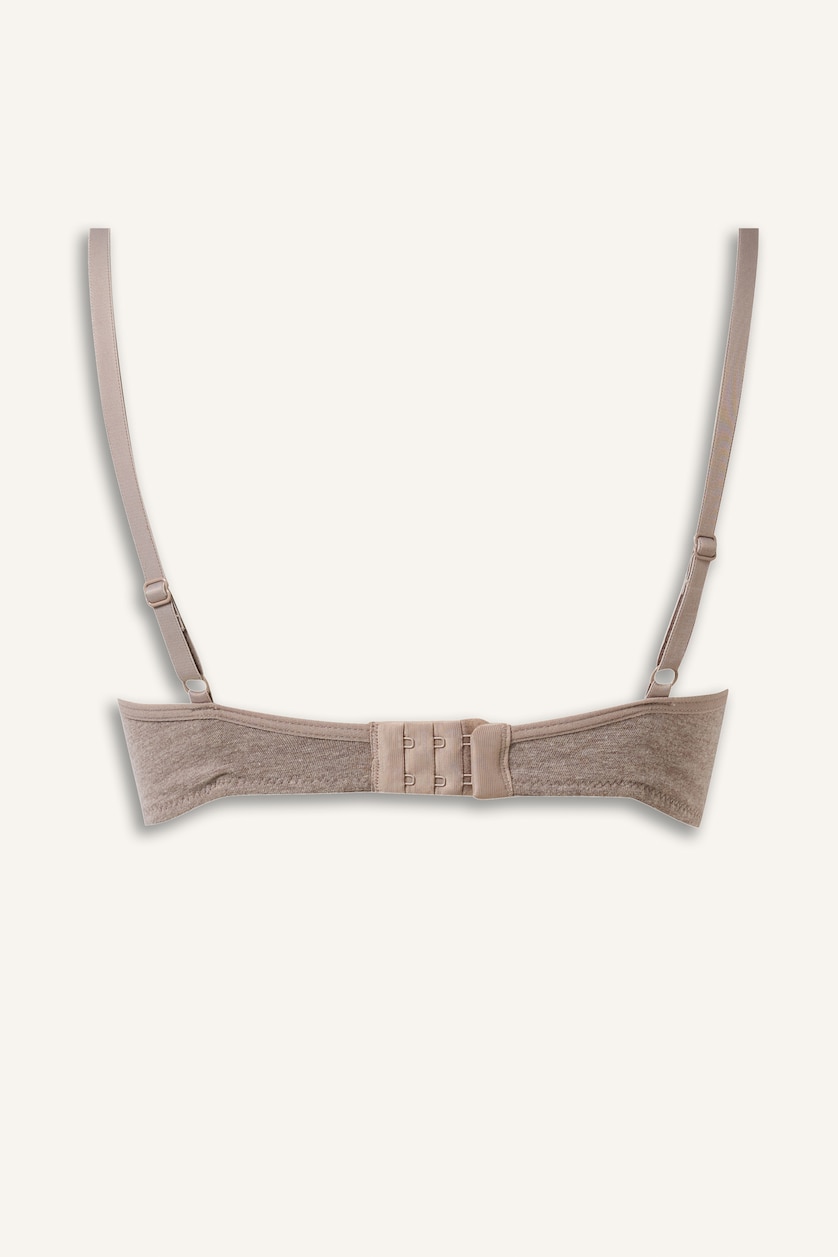 Women Light Brown Melange With Pad
