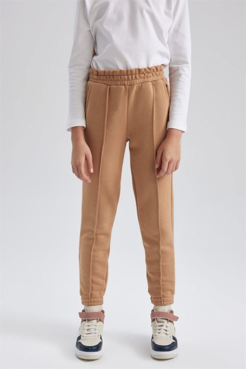 GIRLS & TEENS Camel jogger Trousers