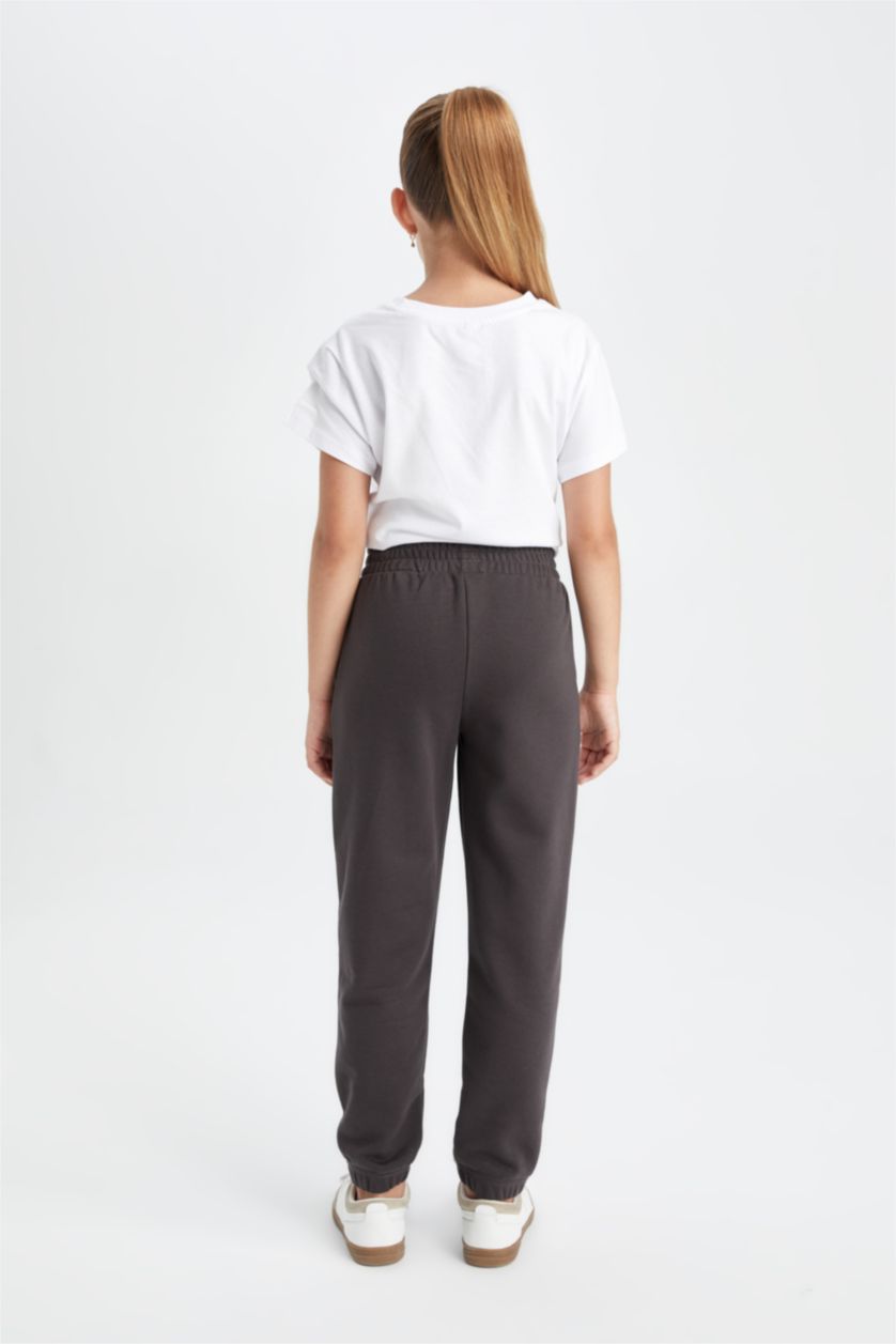 بنات أنثرا سروال جوجر للمدرسة بناتي قصة عادية