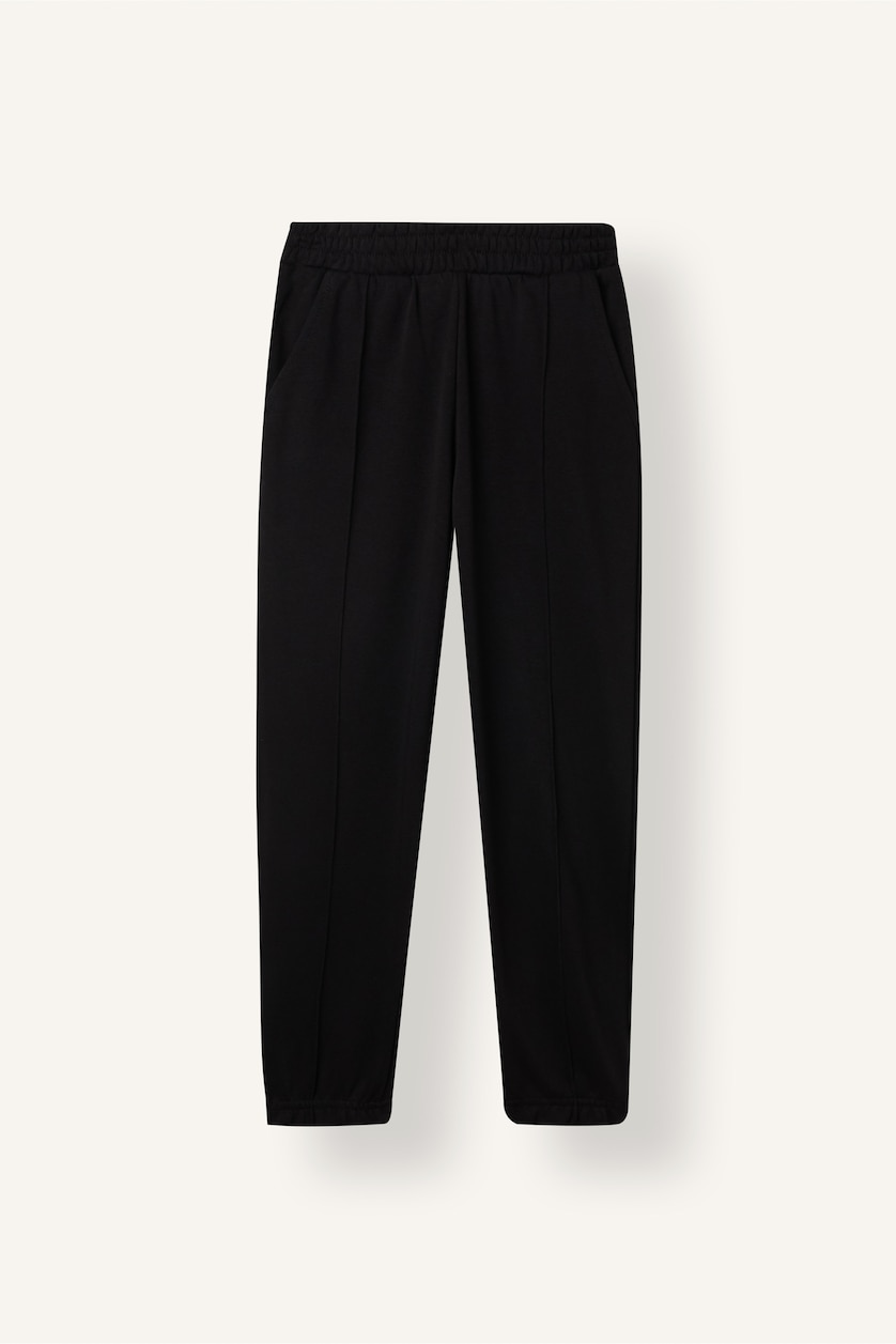 Girls & Teens Black Girl Elastic Waist Pocket Jogger Sweatpants