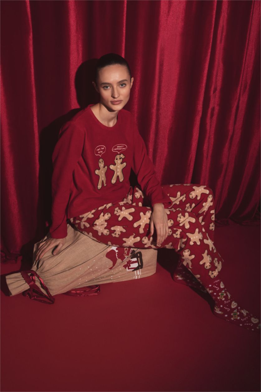 Woman Red 2 piece Set