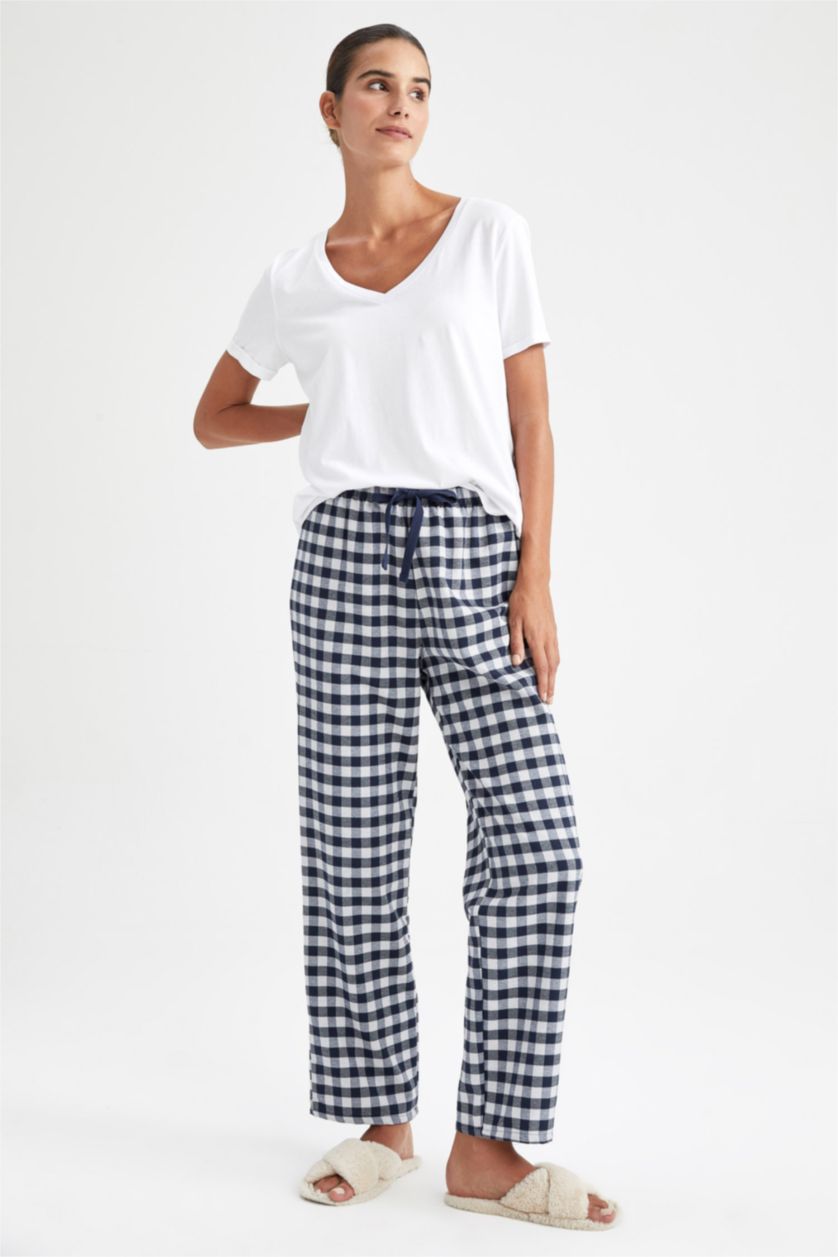 WOMAN NAVY Regular Fit Bottom