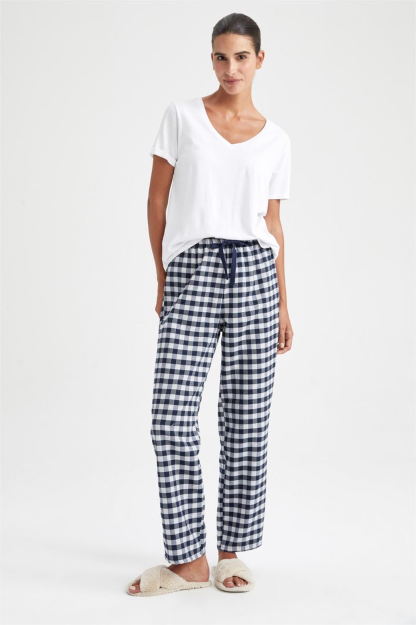WOMAN NAVY Regular Fit Bottom