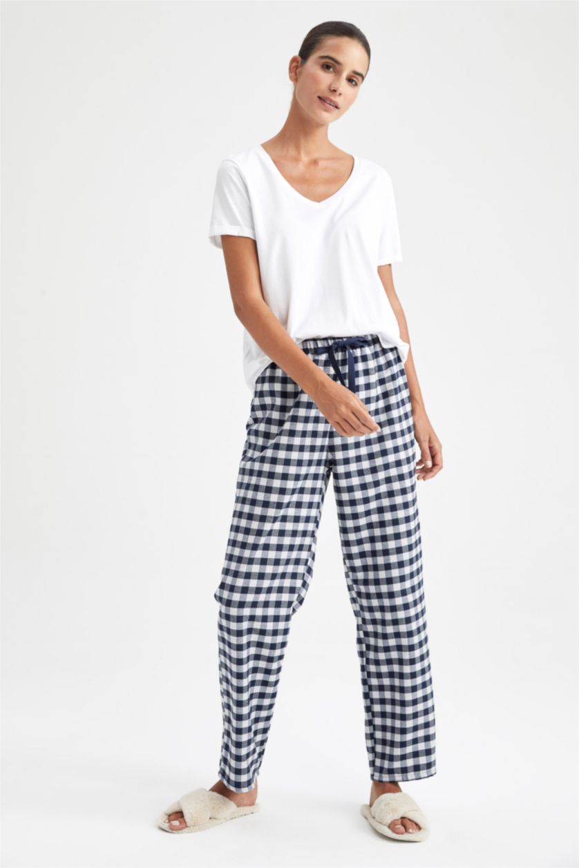 WOMAN NAVY Regular Fit Bottom