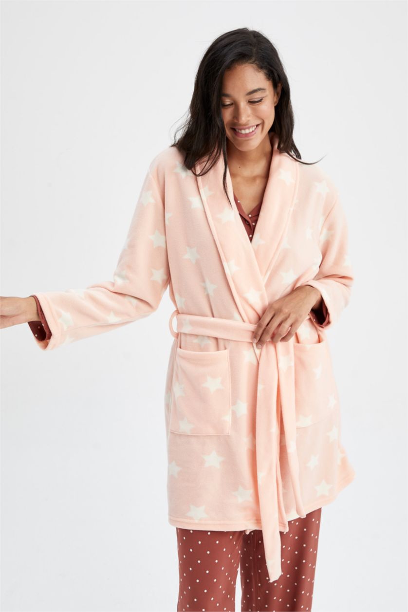 Kadın Somon Polar Sabahlık