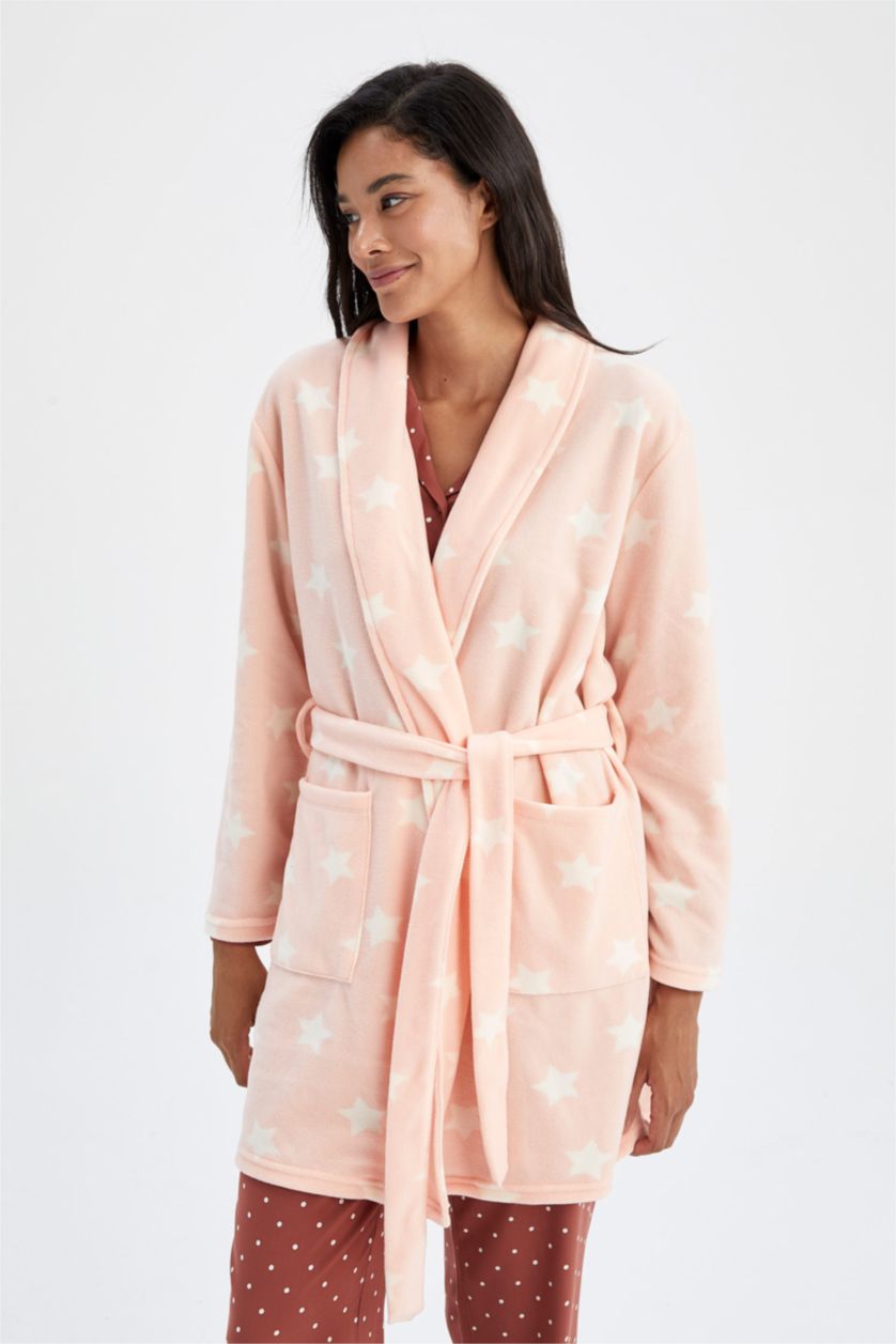 Kadın Somon Polar Sabahlık