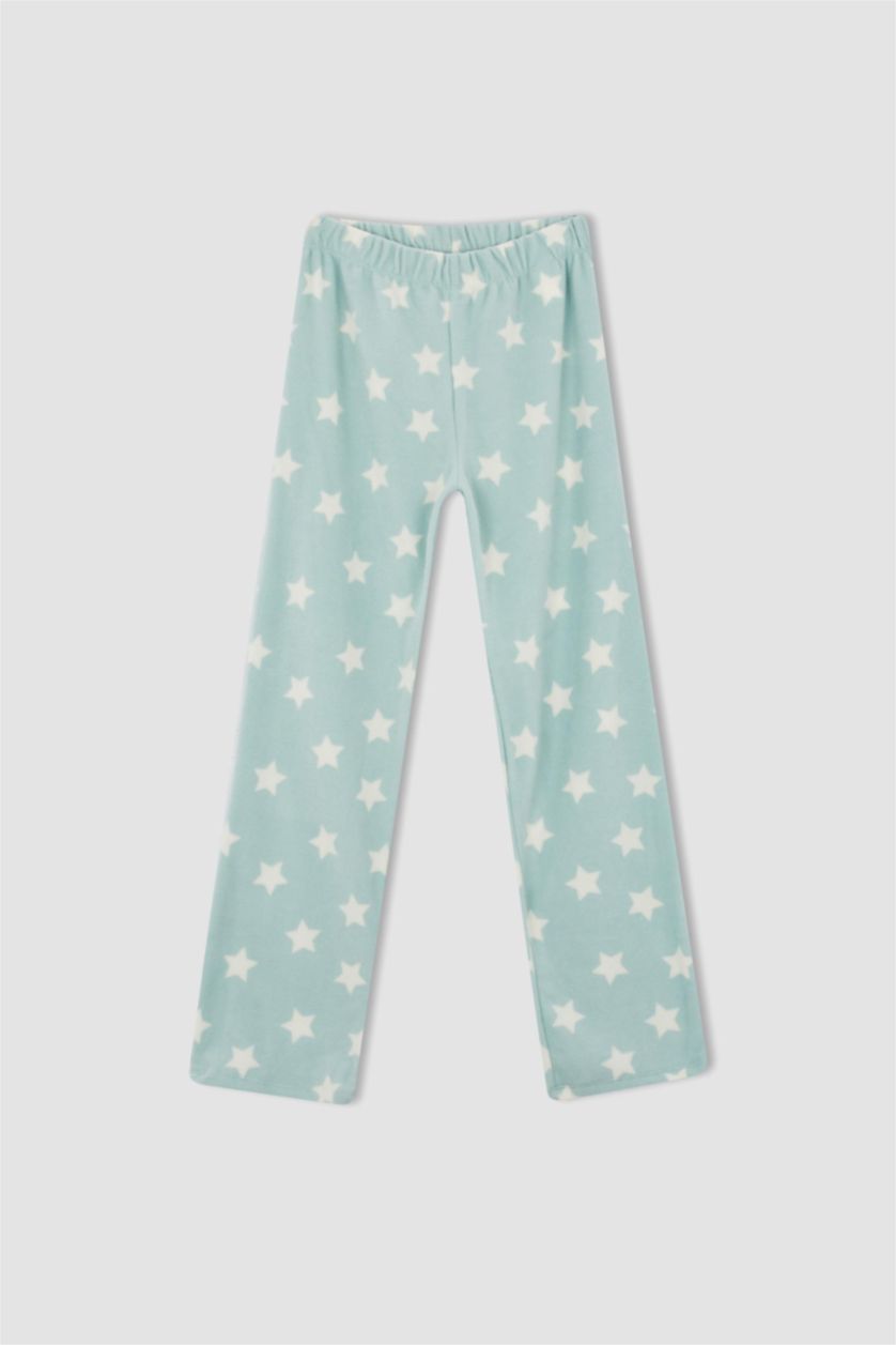 FEMME Bleu Ensemble En Tricot Polaire 2