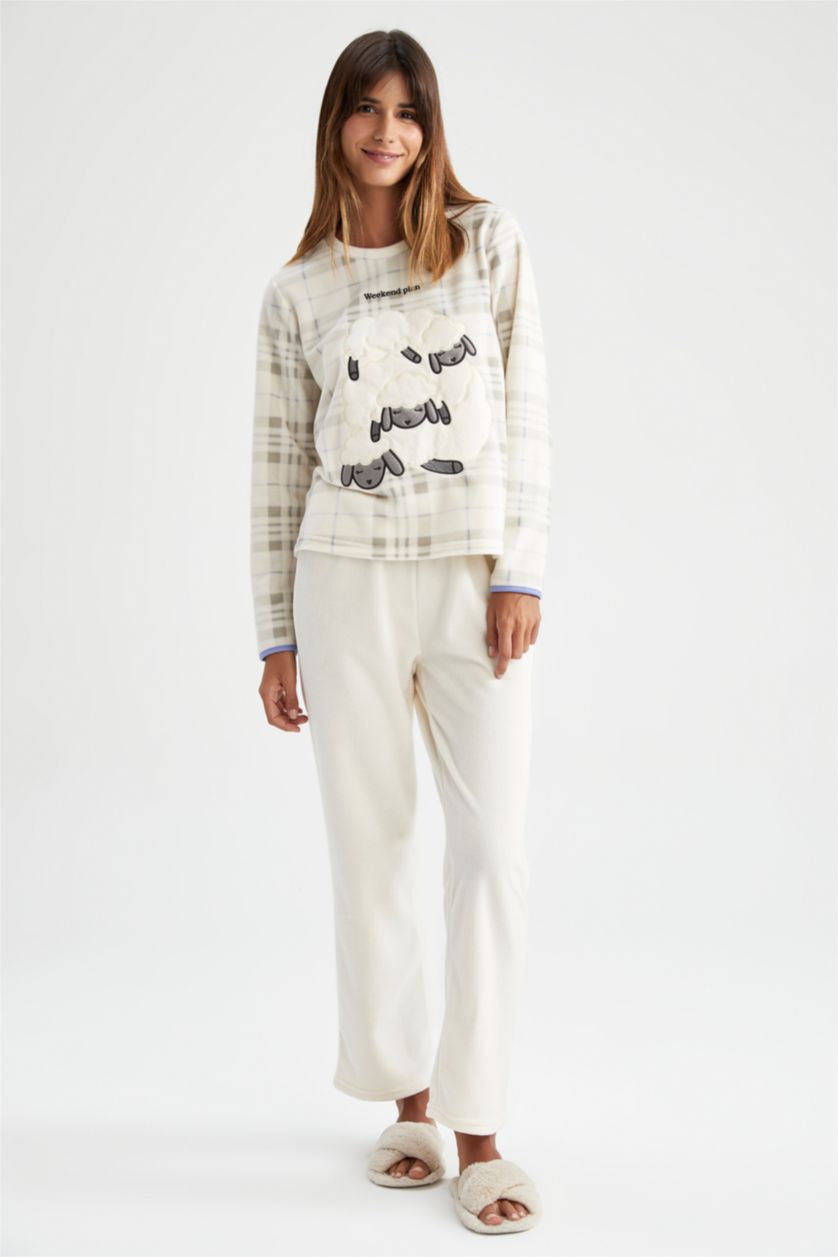 نساء بيج سيت قصة عادية كم طويل من قطعتين