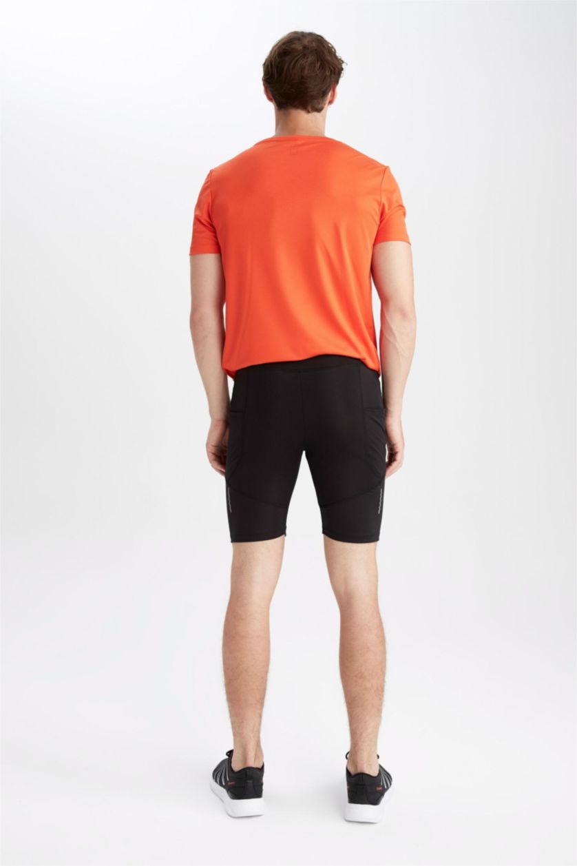 Erkek Siyah Sporcu Tayt