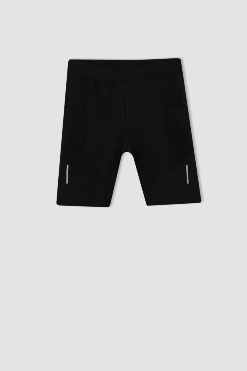 Erkek Siyah Sporcu Tayt