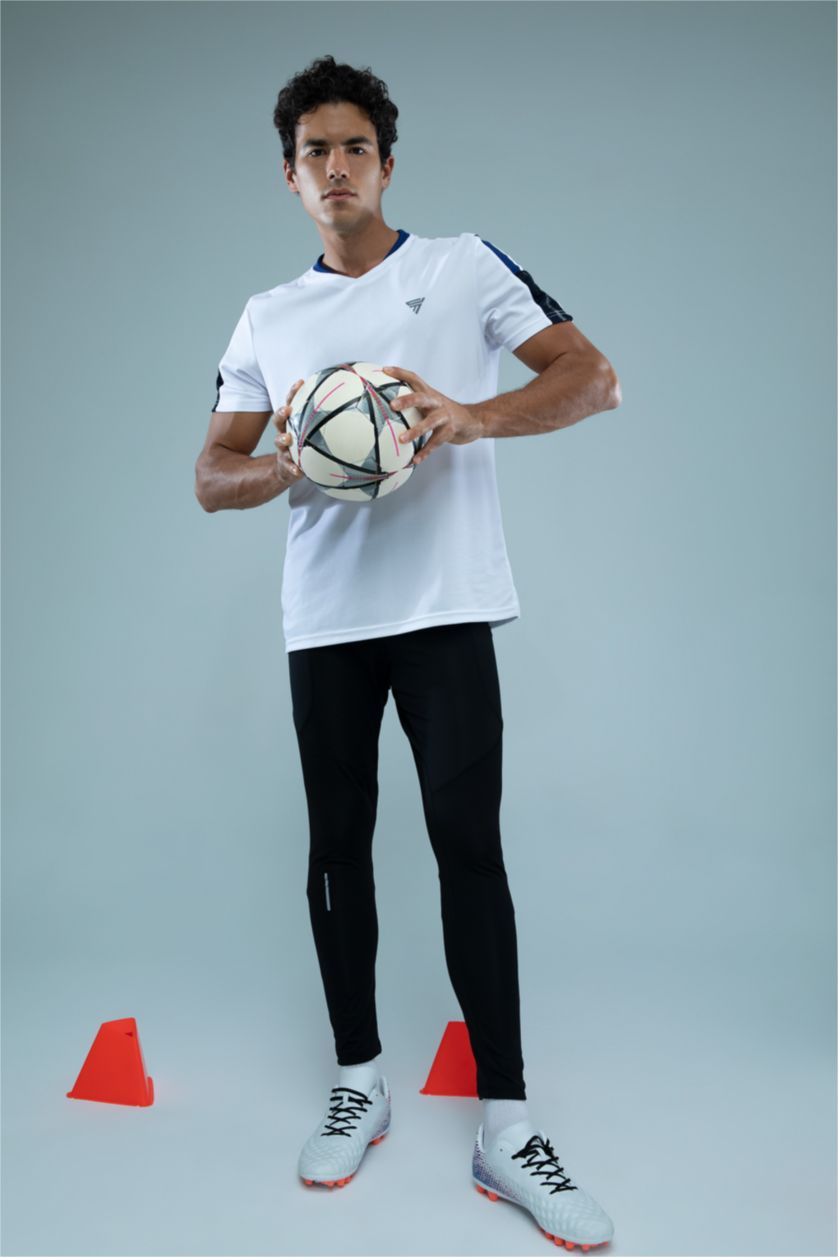 Erkek Siyah Sporcu Tayt