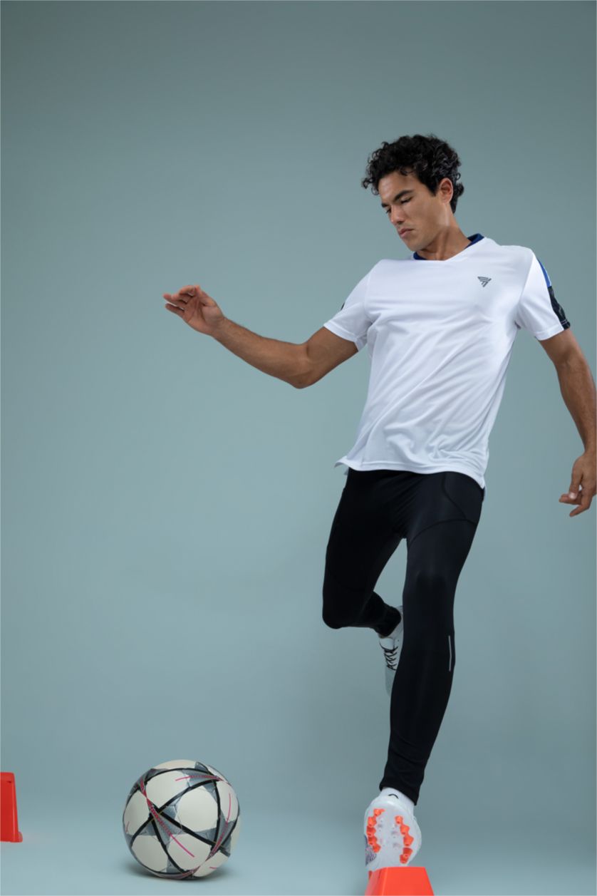 Erkek Siyah Sporcu Tayt