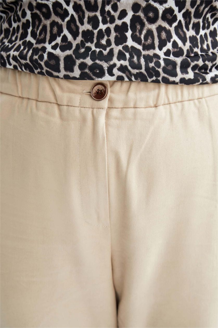 WOMAN Stone High Waist Mom Fit Trousers