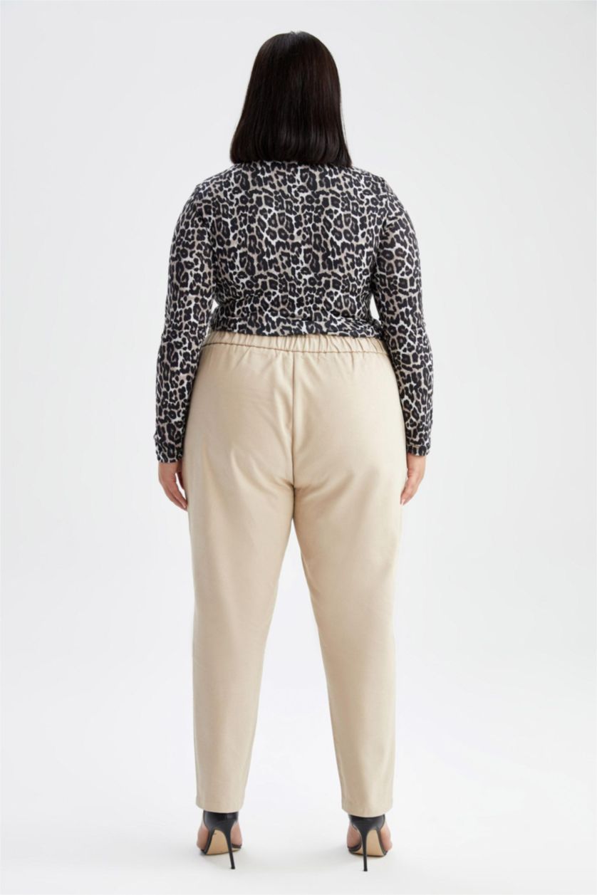 WOMAN Stone High Waist Mom Fit Trousers
