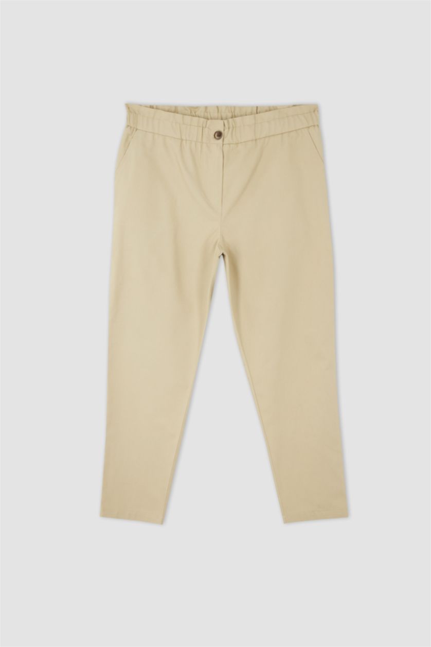 WOMAN Stone High Waist Mom Fit Trousers
