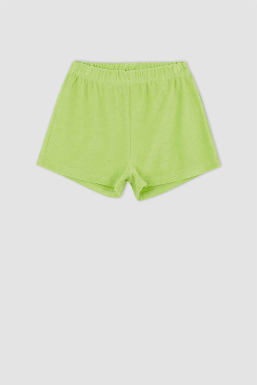 FEMME Vert Ensemble En Tricot Coton