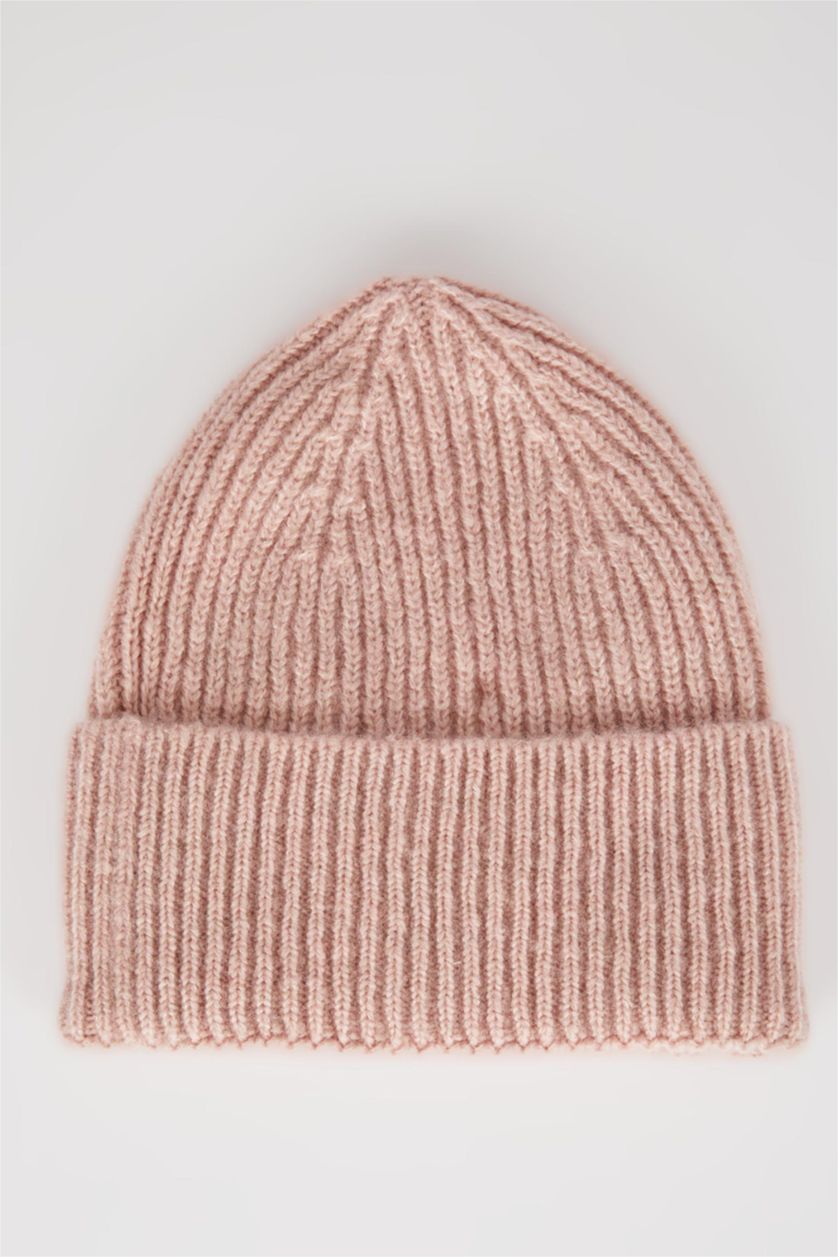 FILLES Rose Clair Bonnet d'hiver Fille