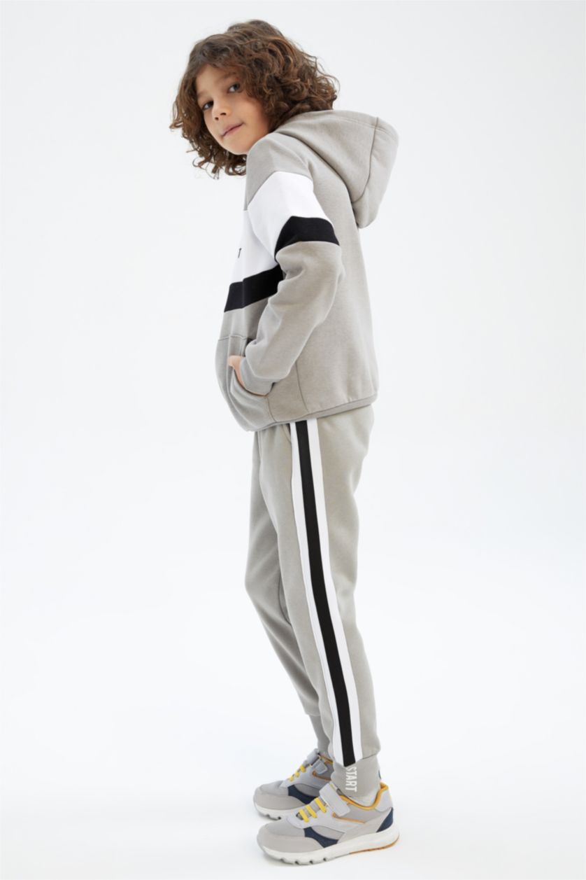 BOYS & TEENS Grey Regular Fit Trousers