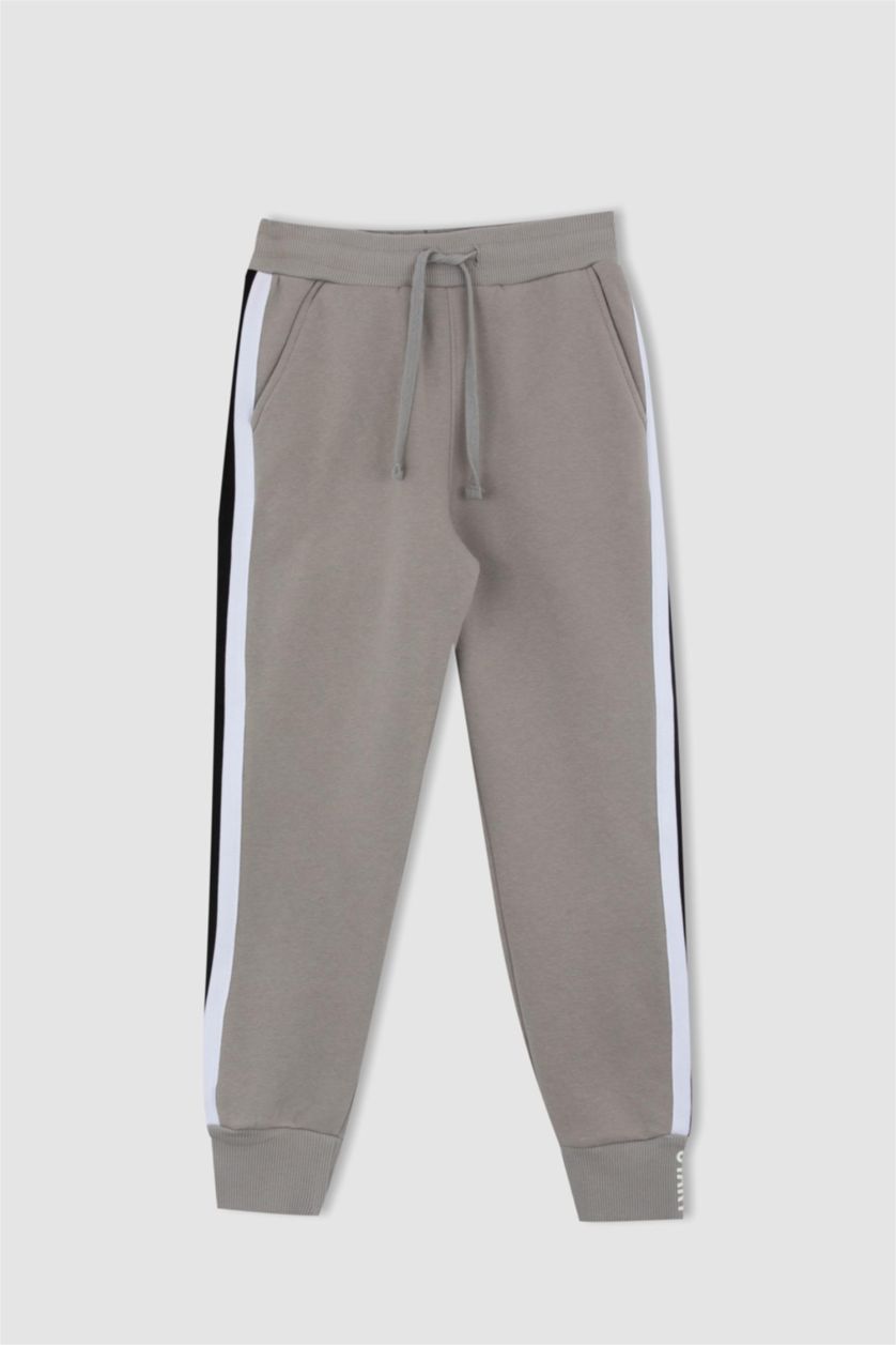 BOYS & TEENS Grey Regular Fit Trousers
