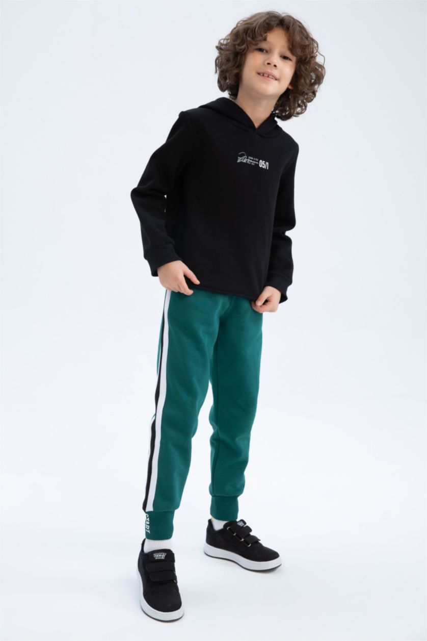 BOYS & TEENS Petrol Regular Fit Trousers