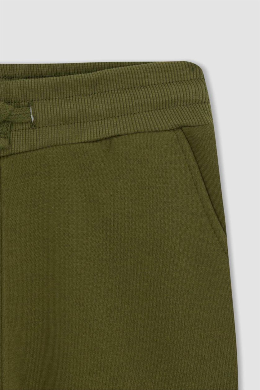 GARÇONS Kaki Pantalon De Survêtement Garçon Regular Fit Avec Poches