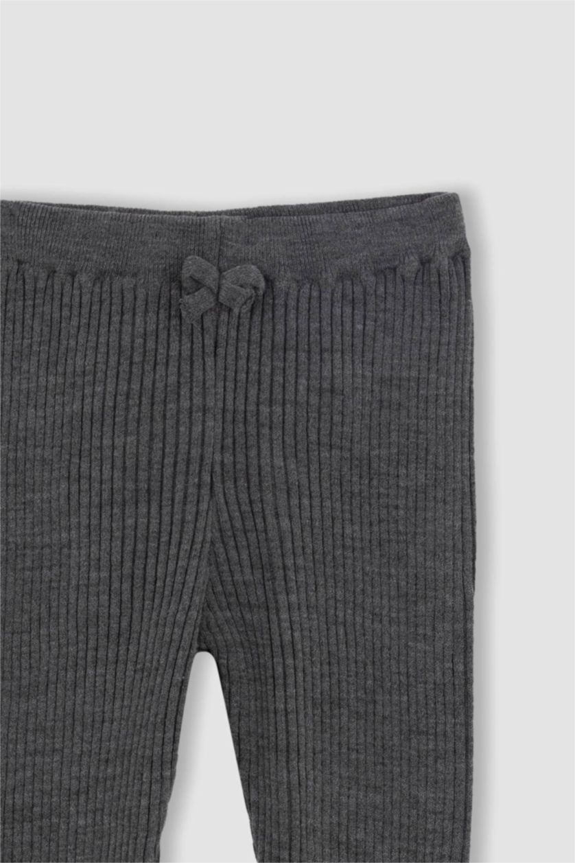 Kız Çocuk - Genç Kız Antrasit Kız Çocuk Uzun Tayt