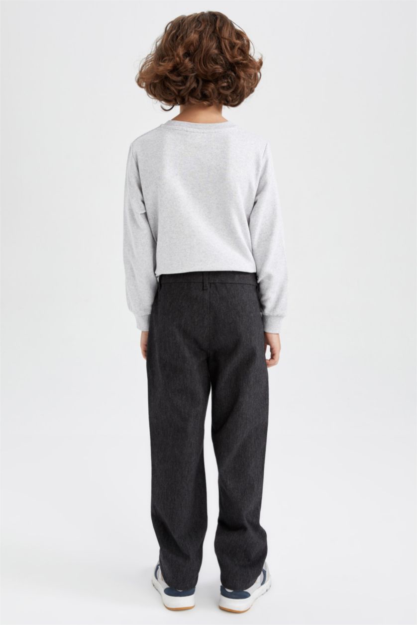 BOYS & TEENS Anthracite Boy Trousers