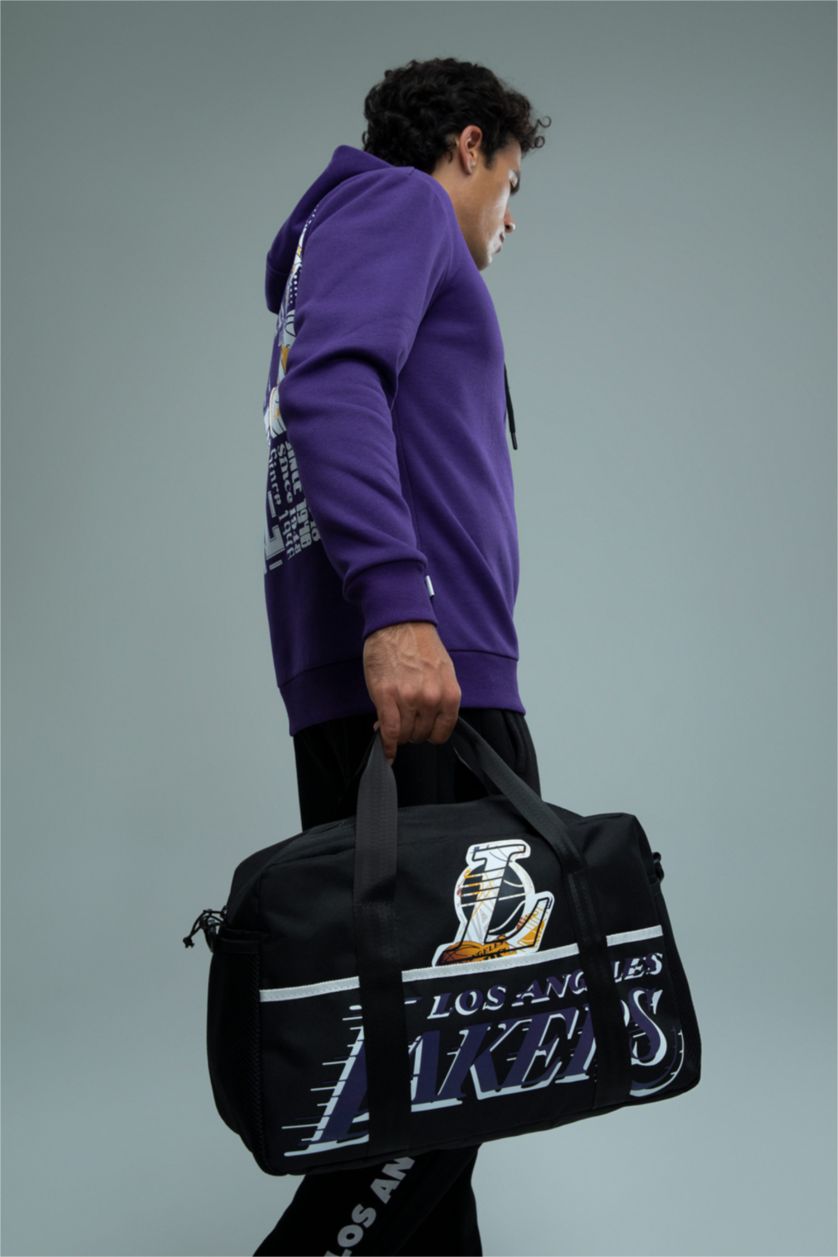 MAN Black Sports And Travel Bag
