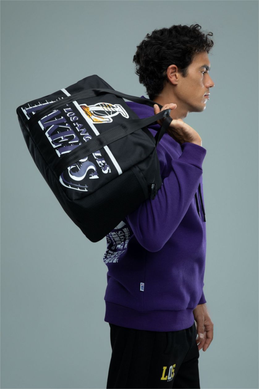MAN Black Sports And Travel Bag