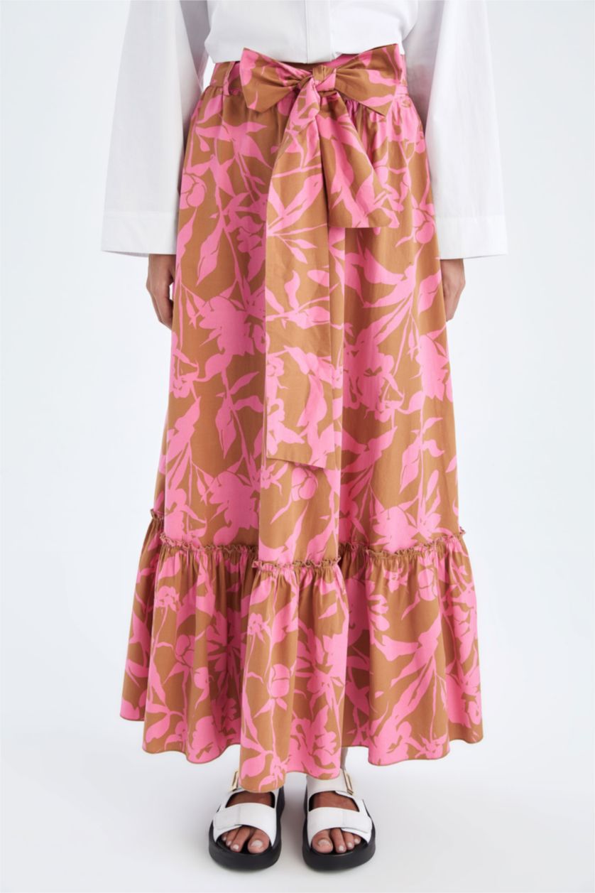 Woman Camel Relax Fit Maxi