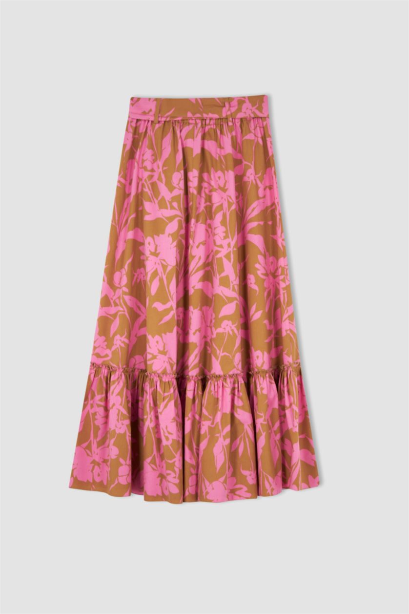 Woman Camel Relax Fit Maxi