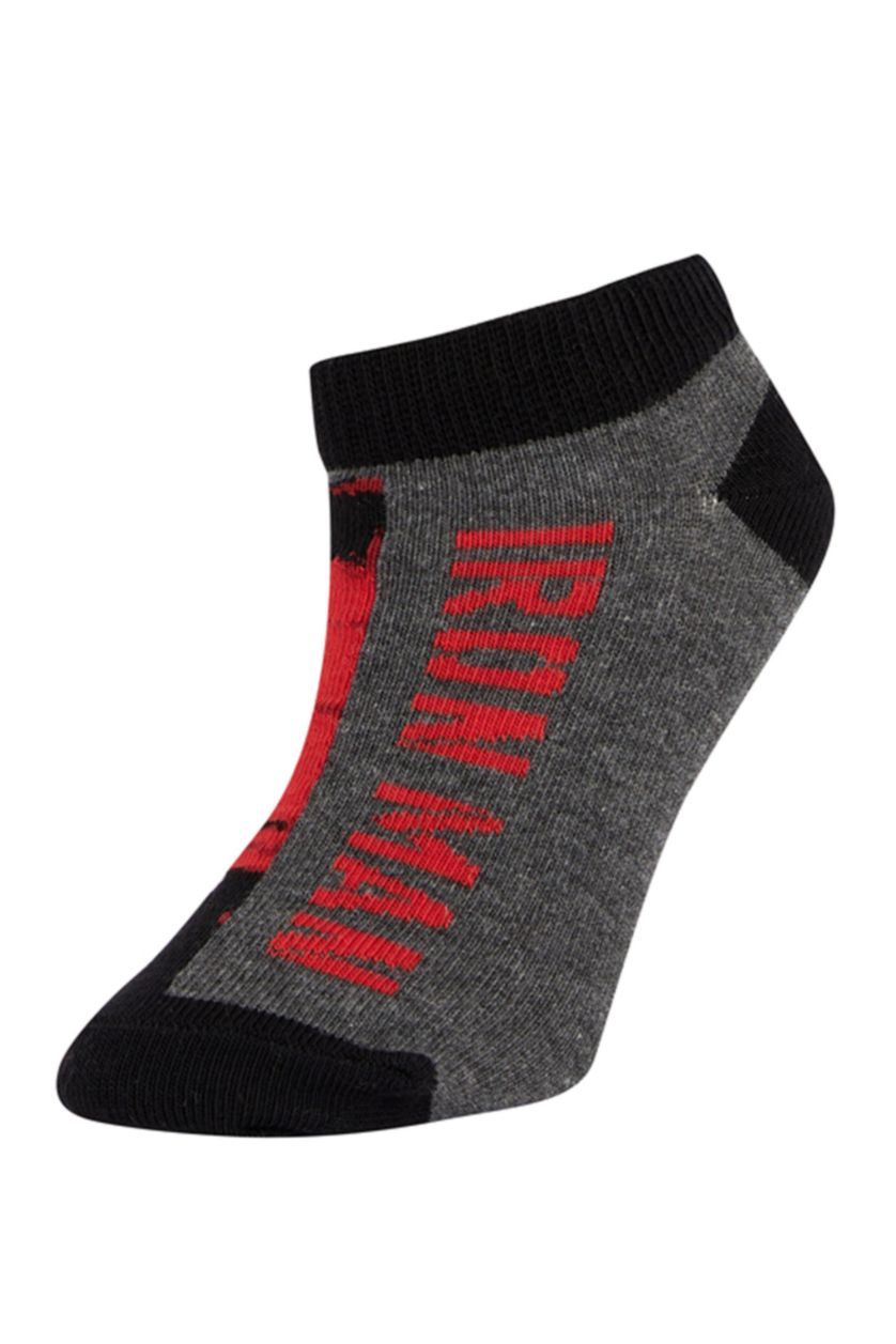 BOYS & TEENS MIXED Boys Marvel Avengers Cotton 3 Pack Booties Socks