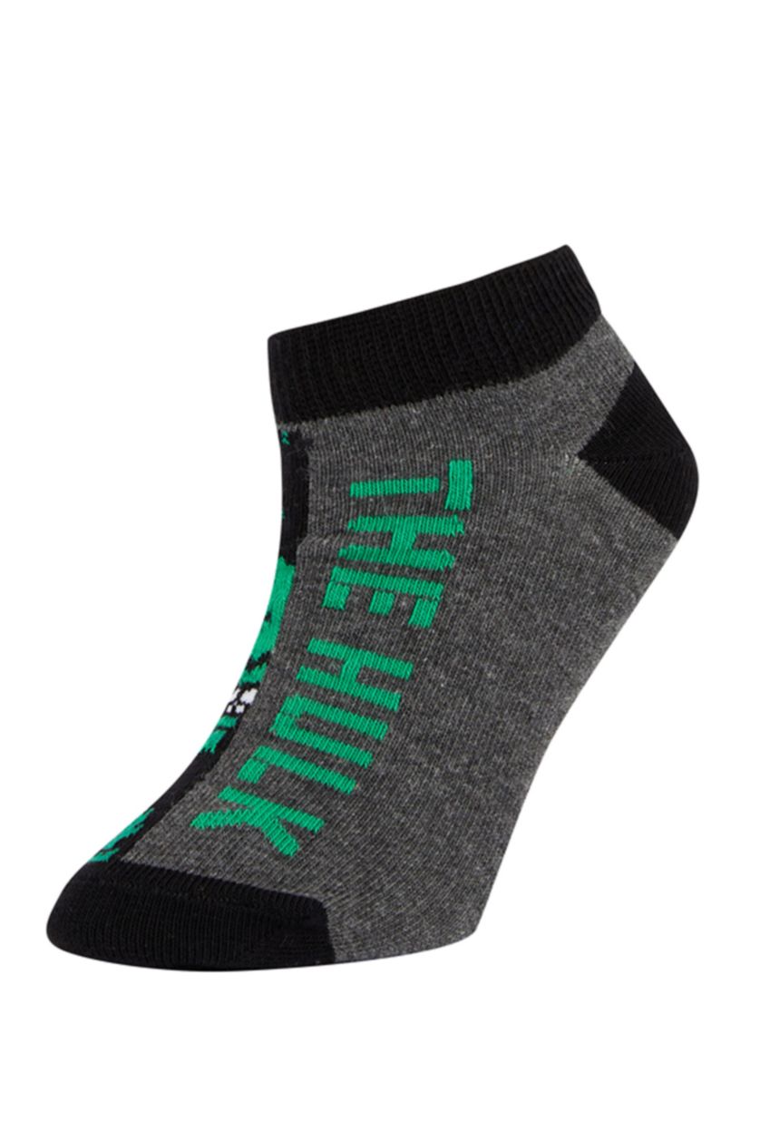 BOYS & TEENS MIXED Boys Marvel Avengers Cotton 3 Pack Booties Socks